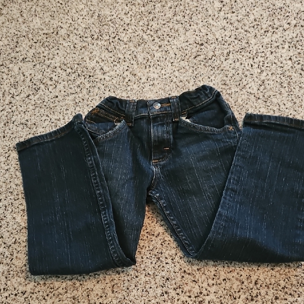 Dark Blue Denim Jeans